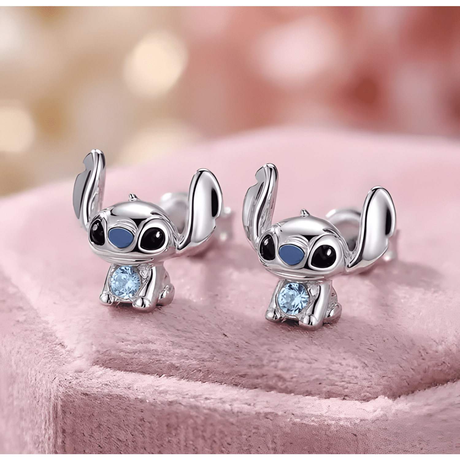 Aros De Plata Esterlina Personajes Disney-3