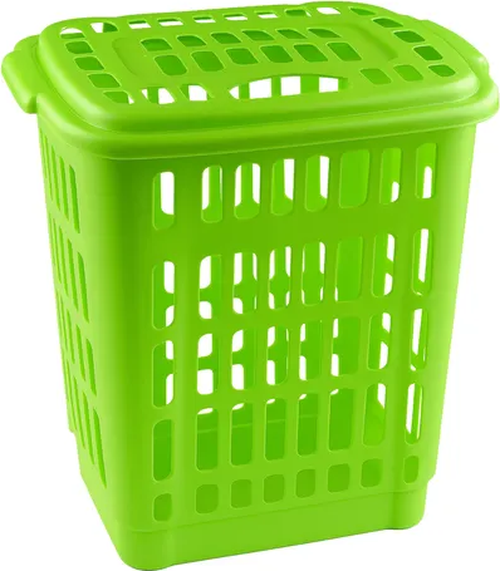 Cesta ropa plástico con tapa 45l-1
