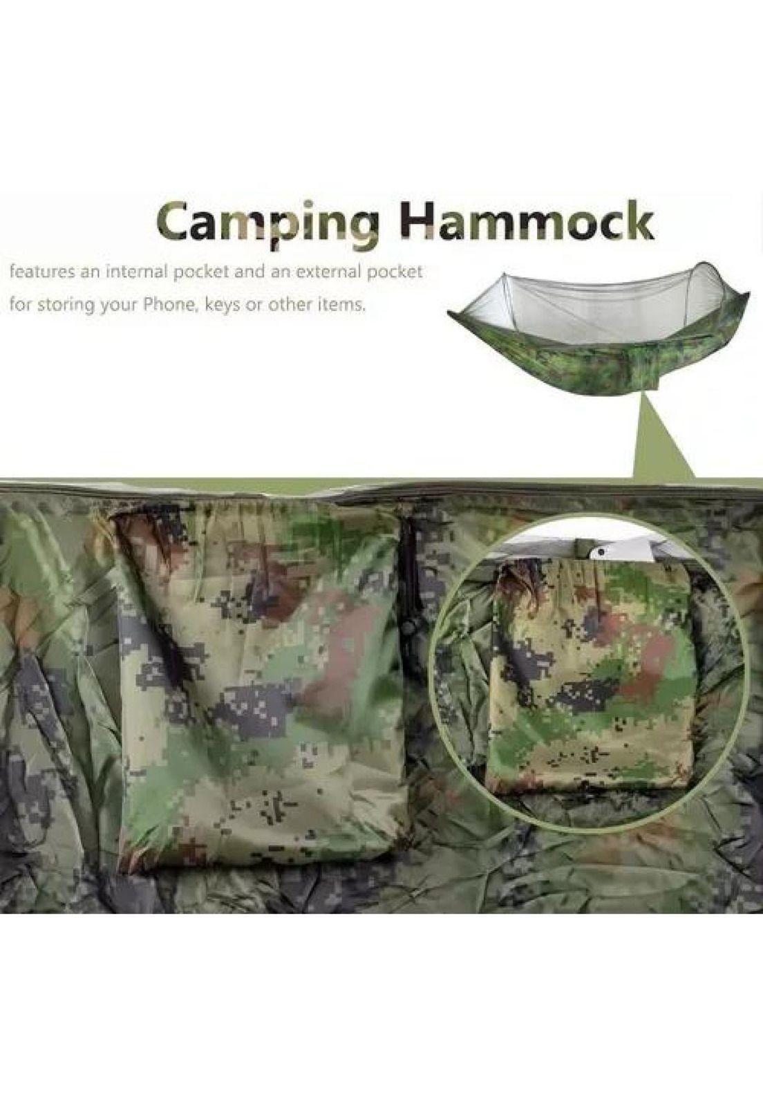 Colgante para acampar al aire libre con mosquitera-3