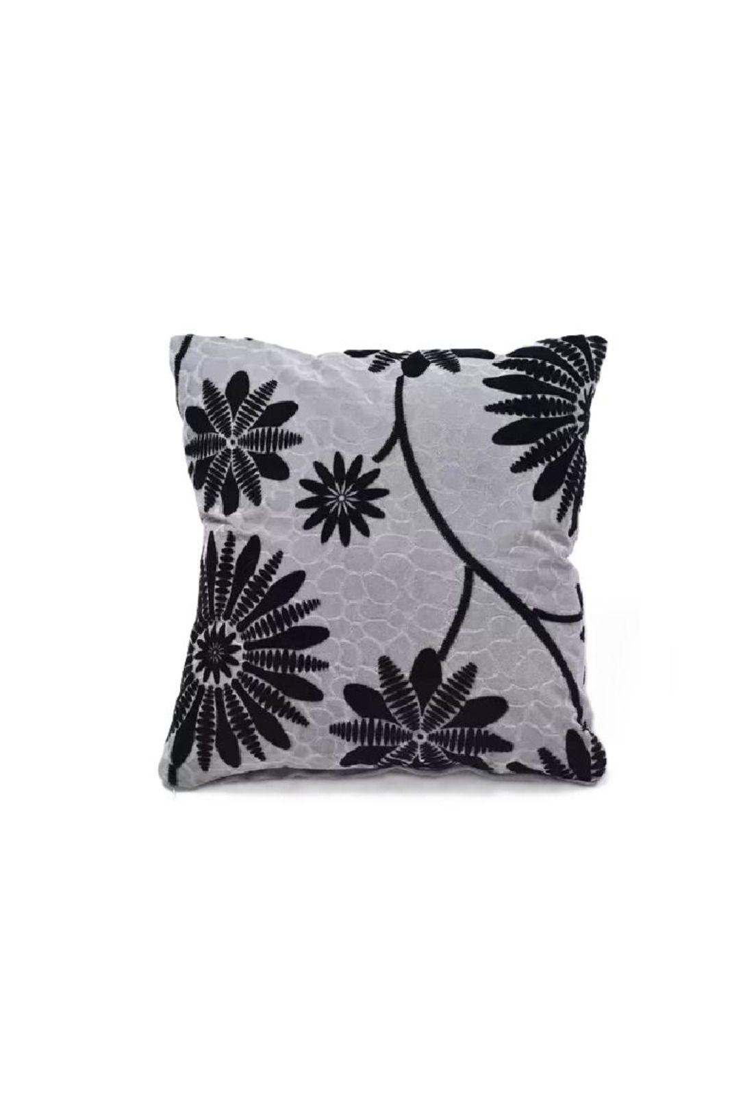 Fundas de Cojín con Diseños y Colores 43x43 cm - Girasol Gris-1
