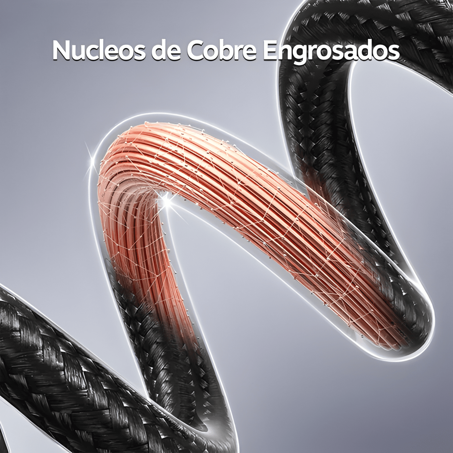Cable para iphone lightning a USB 2.4 a largo 2m usams sj669-2
