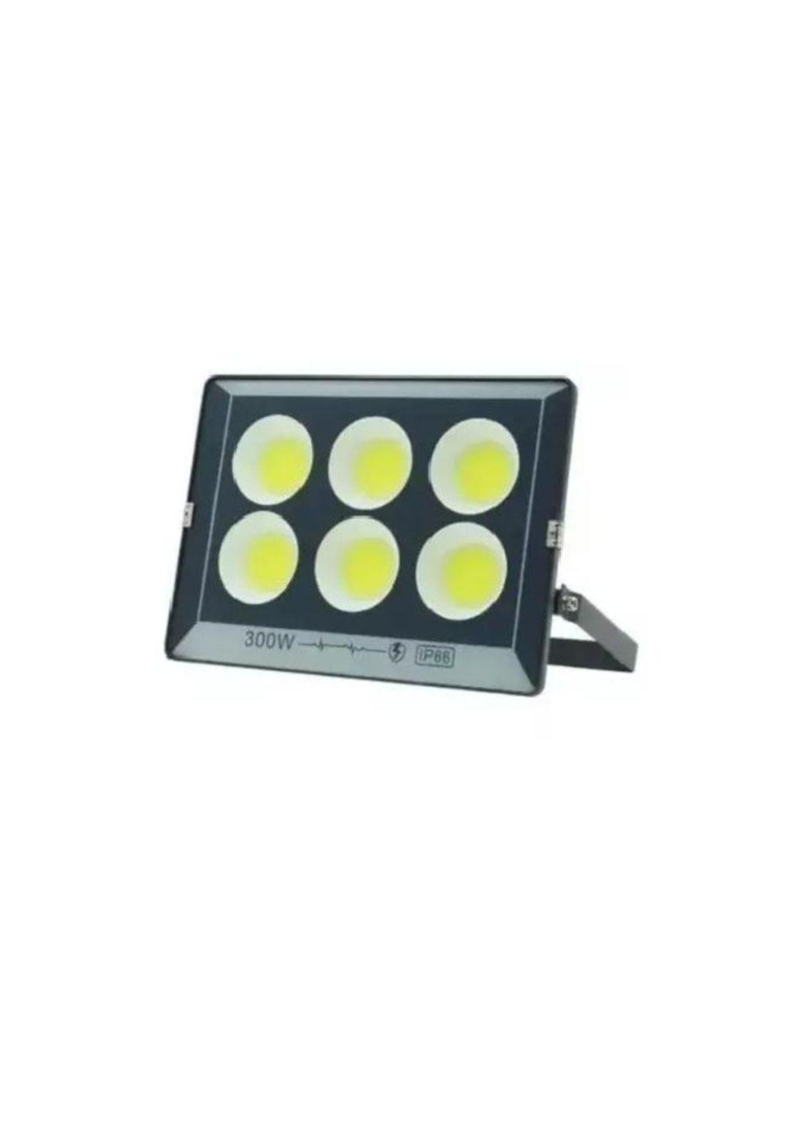 Foco led reflector estadio cob led 300w color negro-0