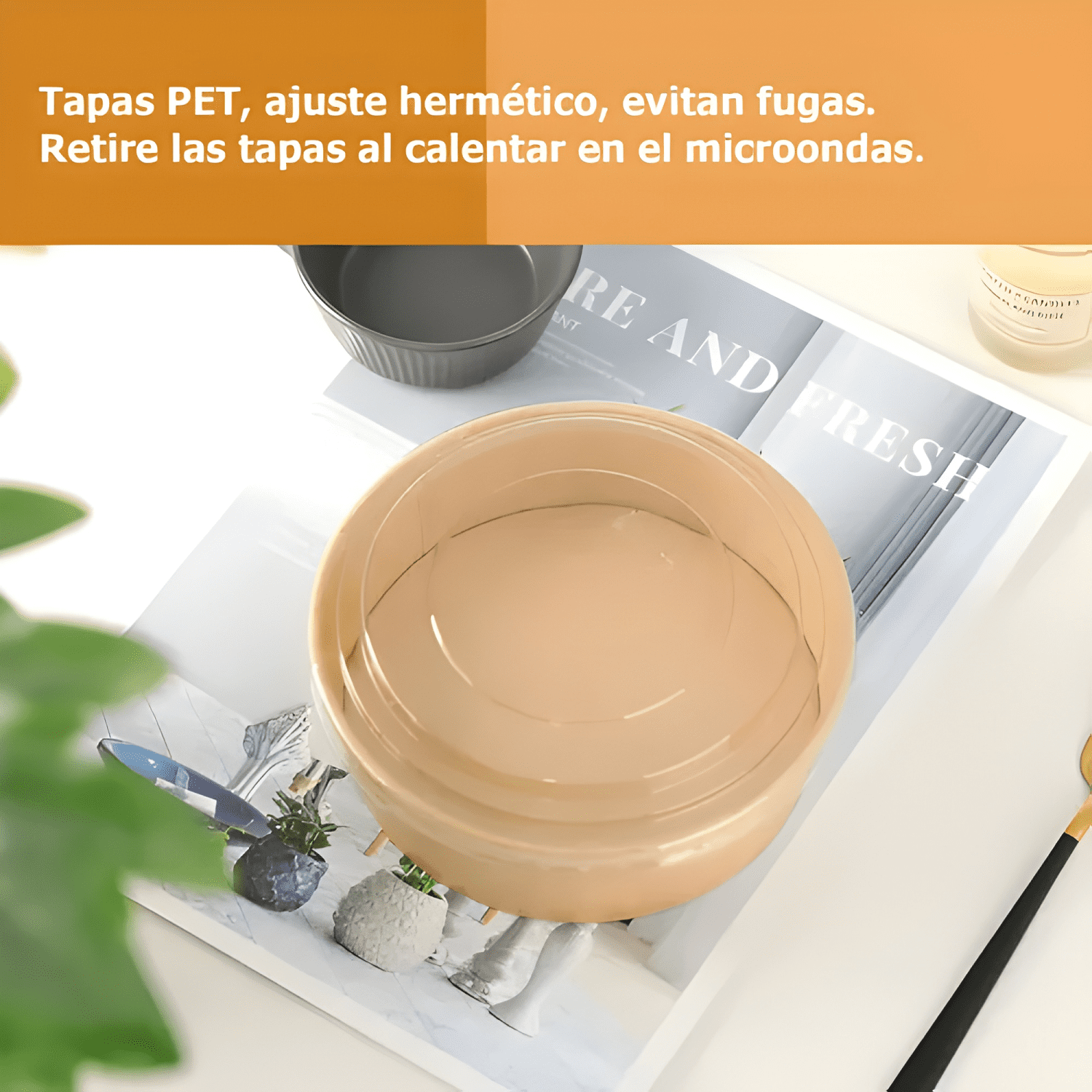 Bowl de cocina 1300ml bowl claro 1.3l - pack x 100 #6-3