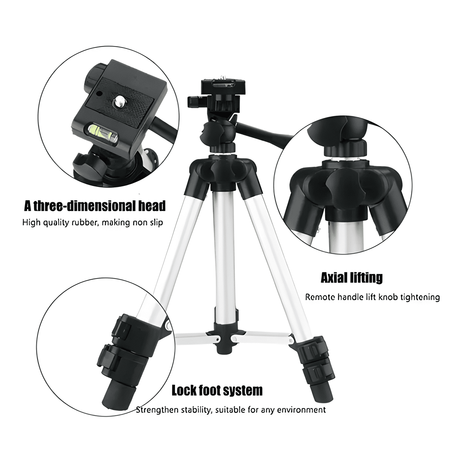 Tripode Para Camara +bolso Regalo-3