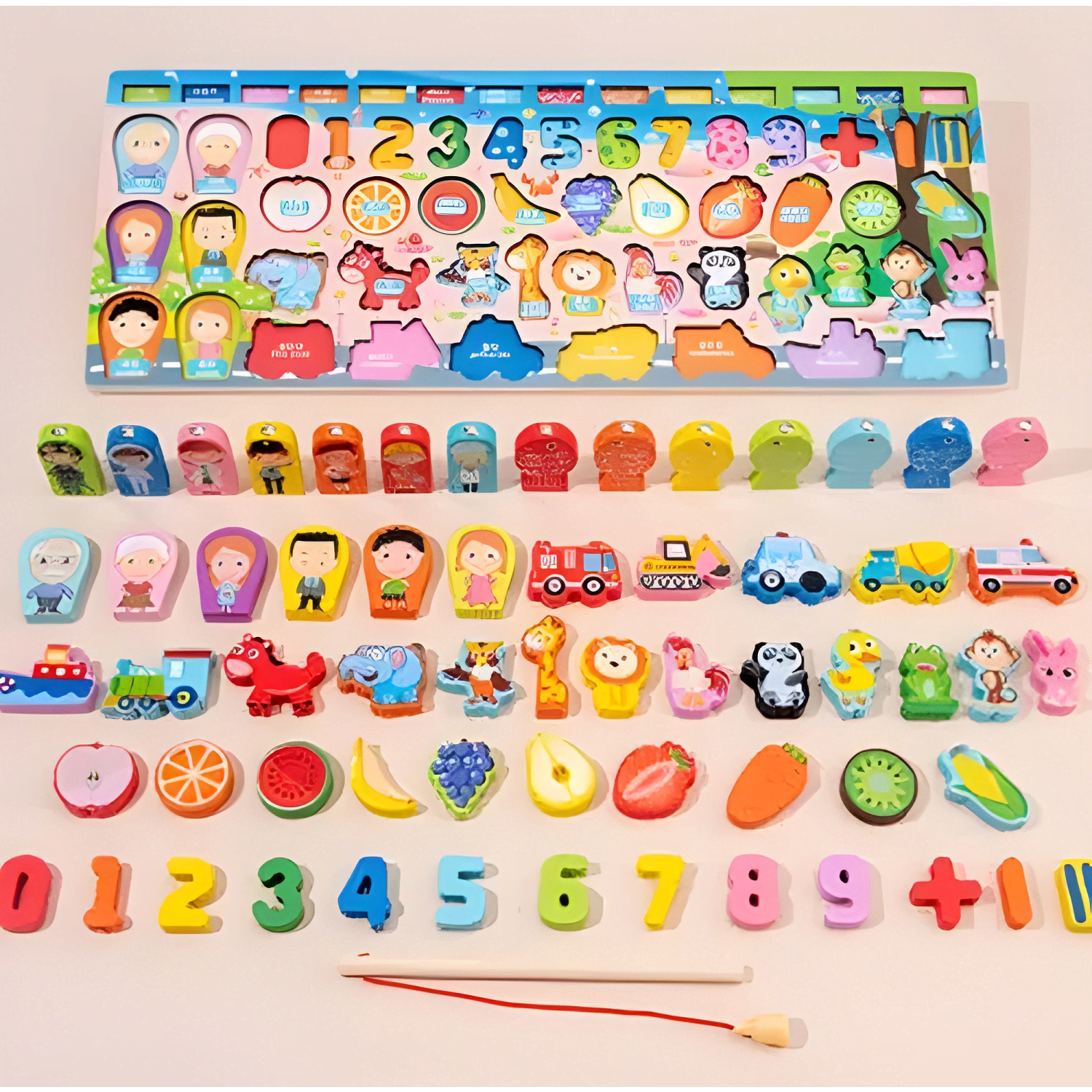 Juguetes educativos de madera para niños #9-4