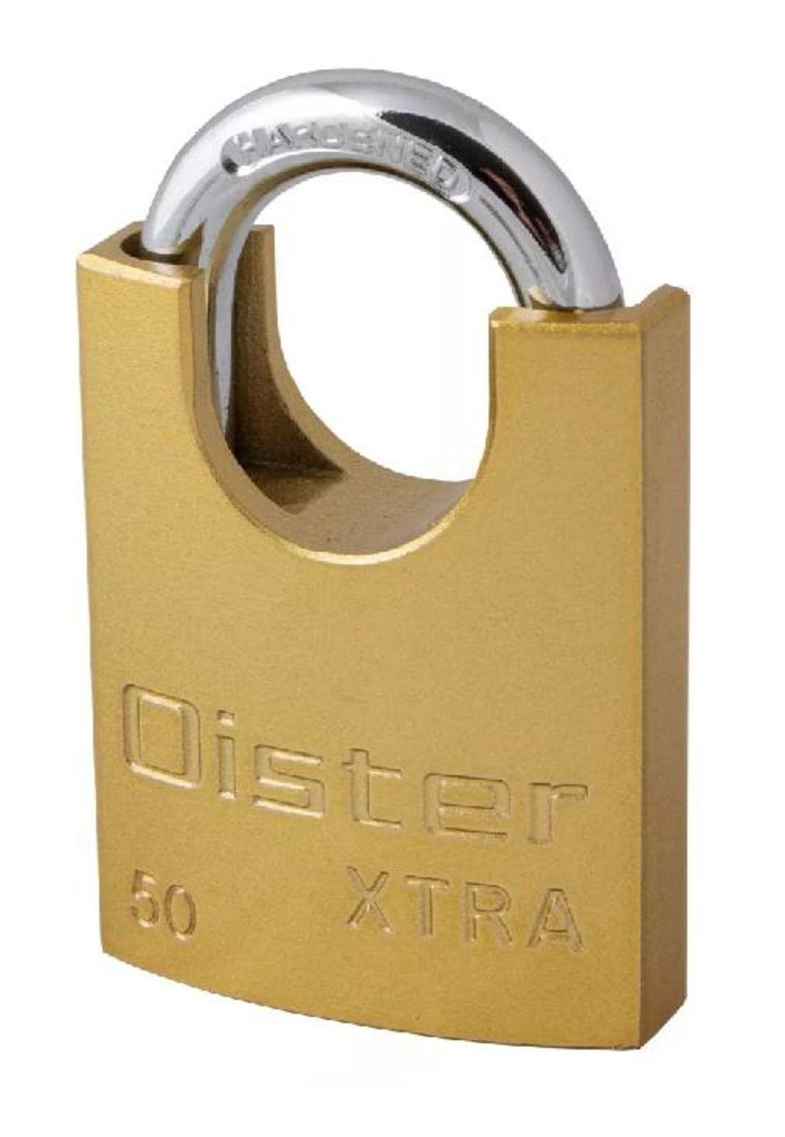 Candado oister xtra con hombro 50mm color amarillo-4