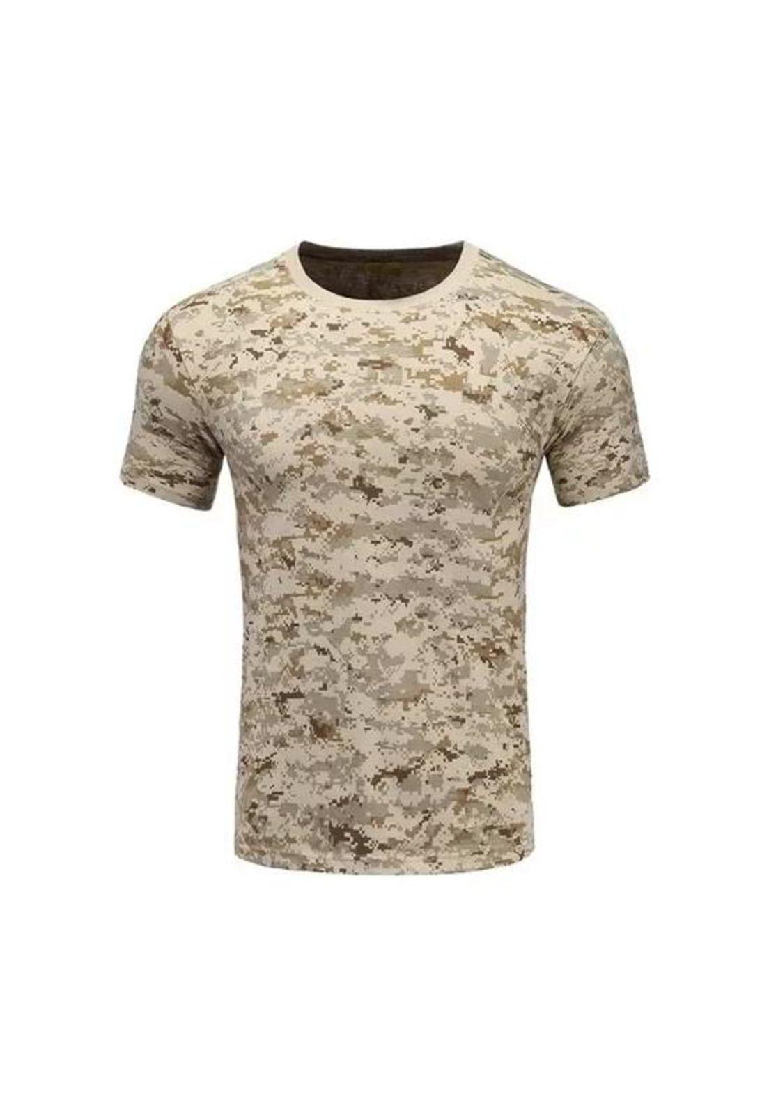 Polo Militar Airsoft, Trekking Camping, Color Digital Desert, Talla 3XL-0