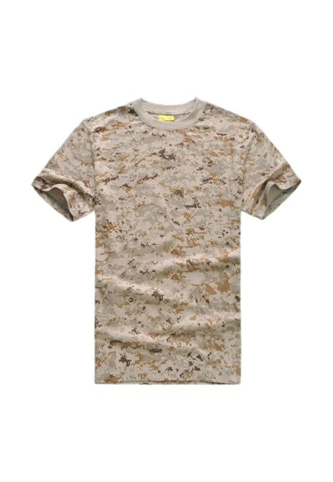 Polo Militar Airsoft, Trekking Camping, Color Digital Desert, Talla 3XL-1