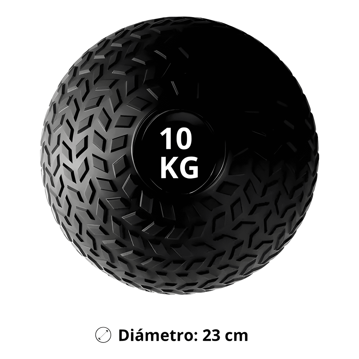 Balón medicinal 10kg para entrenamiento crossfit-3