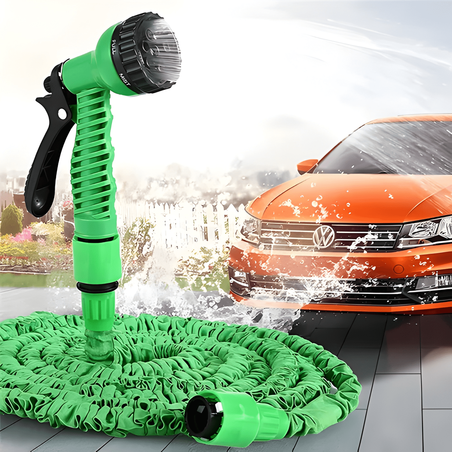 Manguera retractil expandible hasta 30 mts 100ft con-1
