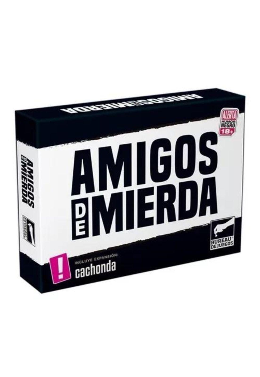 Buró "Amigos de mierda" español negro-0