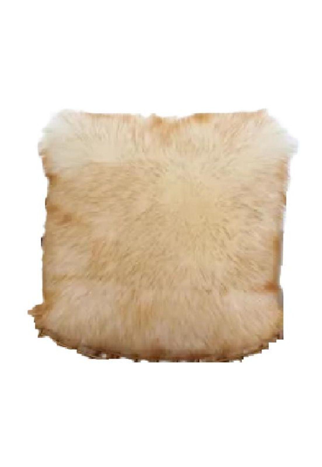 Fundas de cojín peluditas 45x45 cm color beige-0