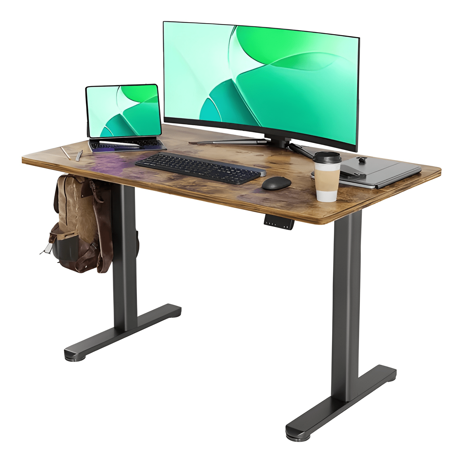Escritorio ciriaca altura ajustable eléctrico 120cm-0