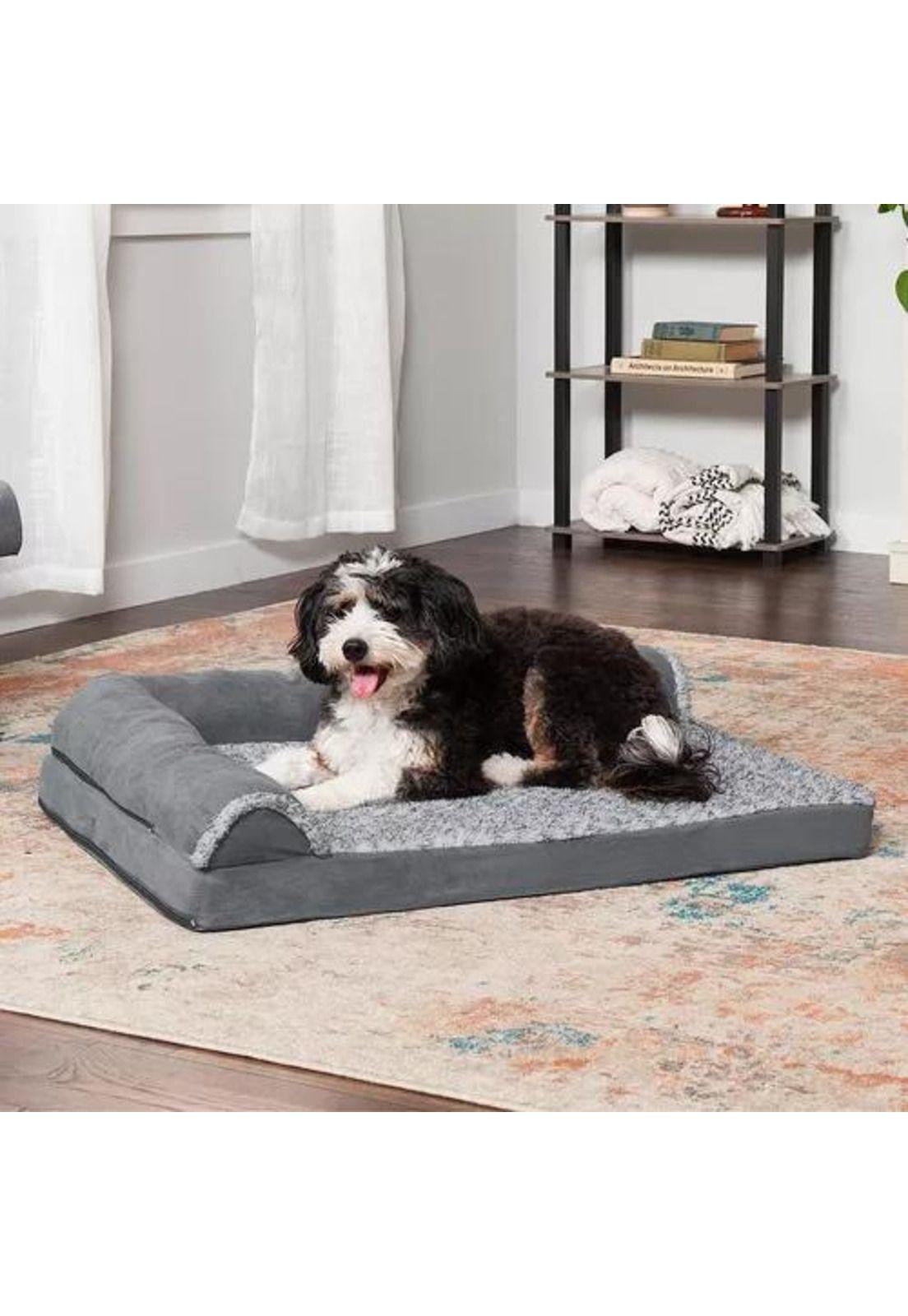 Cama ortopédica premium para mascotas XL memory foam-5