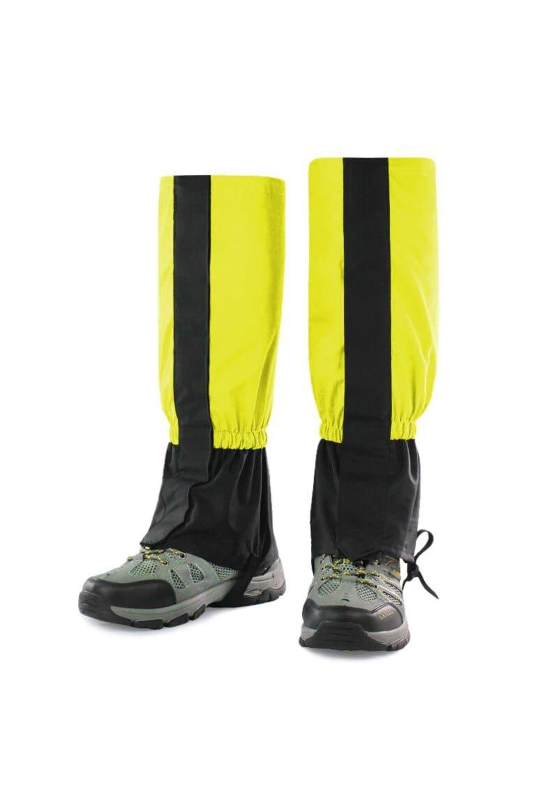 Polaina de nieve FRC Campsor trekking outdoor/force, color amarillo flúor-0