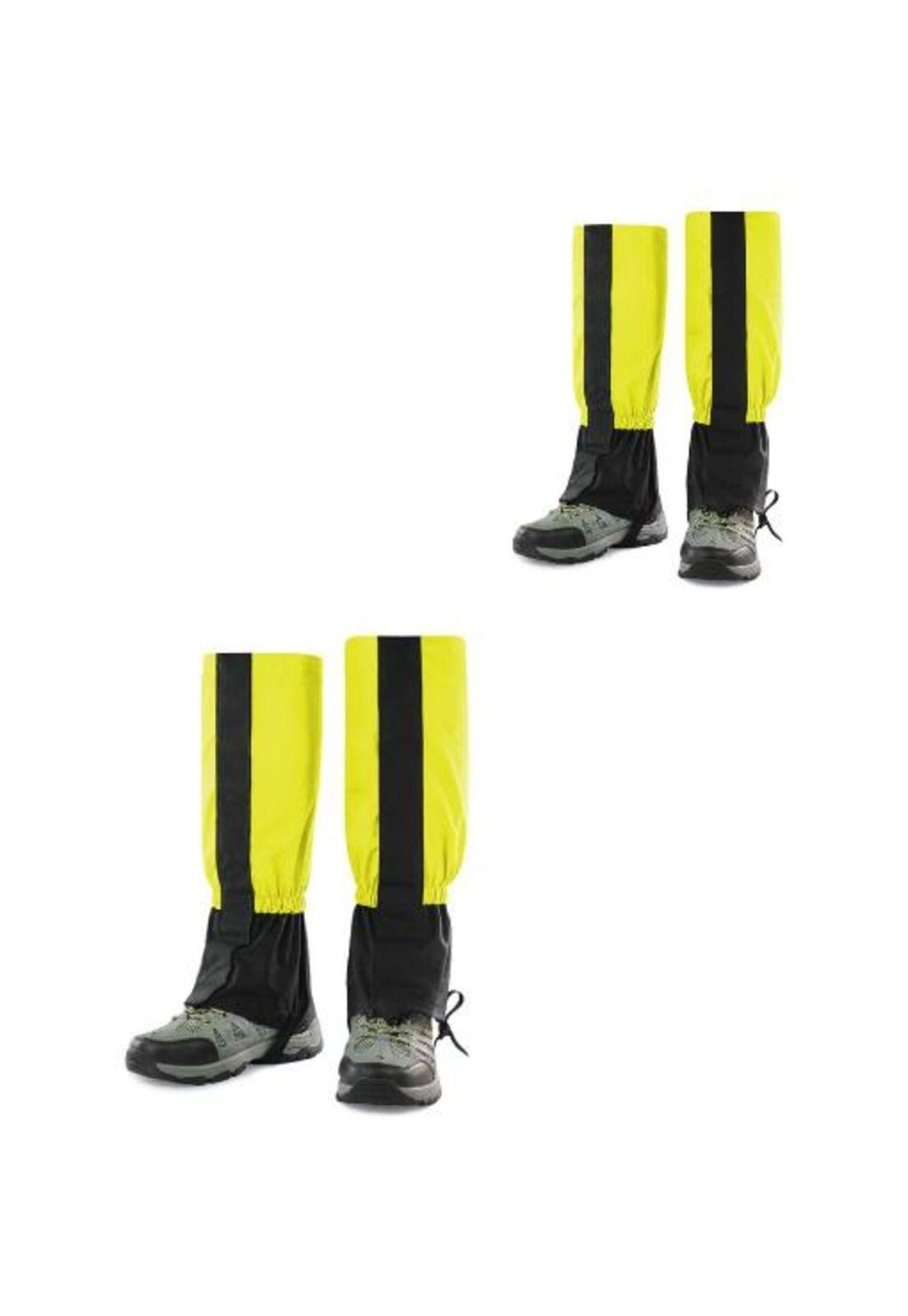 Polaina de nieve FRC Campsor trekking outdoor/force, color amarillo flúor-1