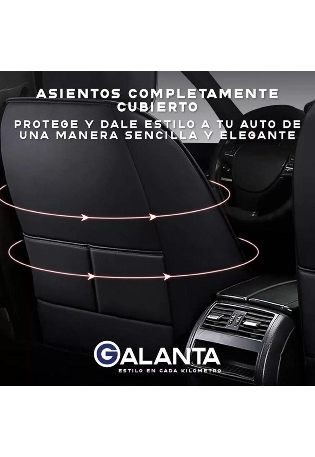 Funda cubre asiento ecocuero Galanta set 5 asientos, color luxury-5