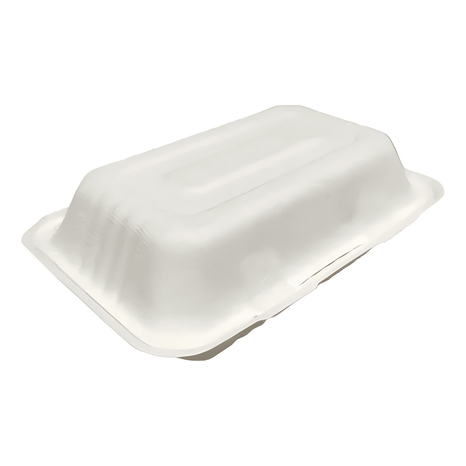 Envase biodegradable bagazo de caña porta colación 50u-0