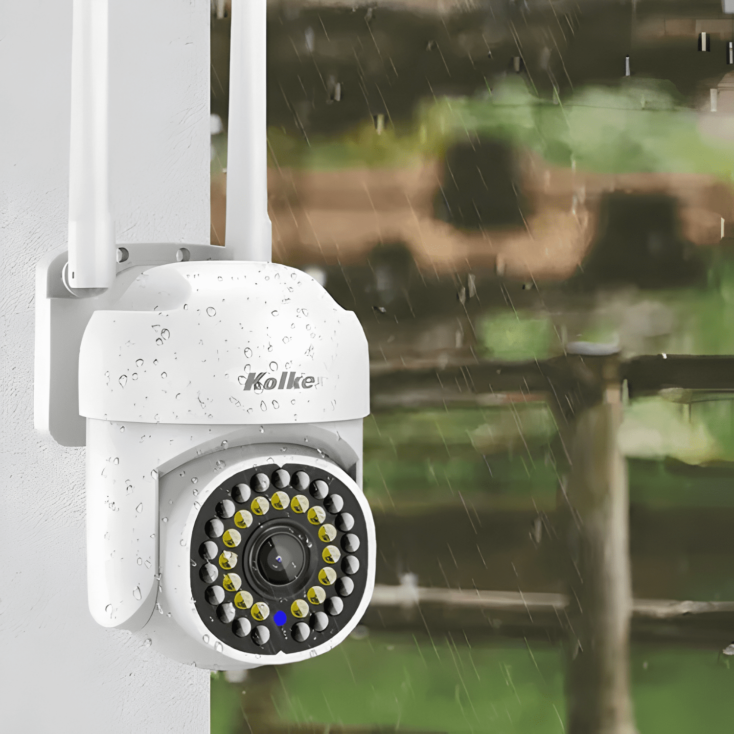 Cámara de Seguridad Kolke 5g 2.4g Ptz Inalámbrica Blanco-4