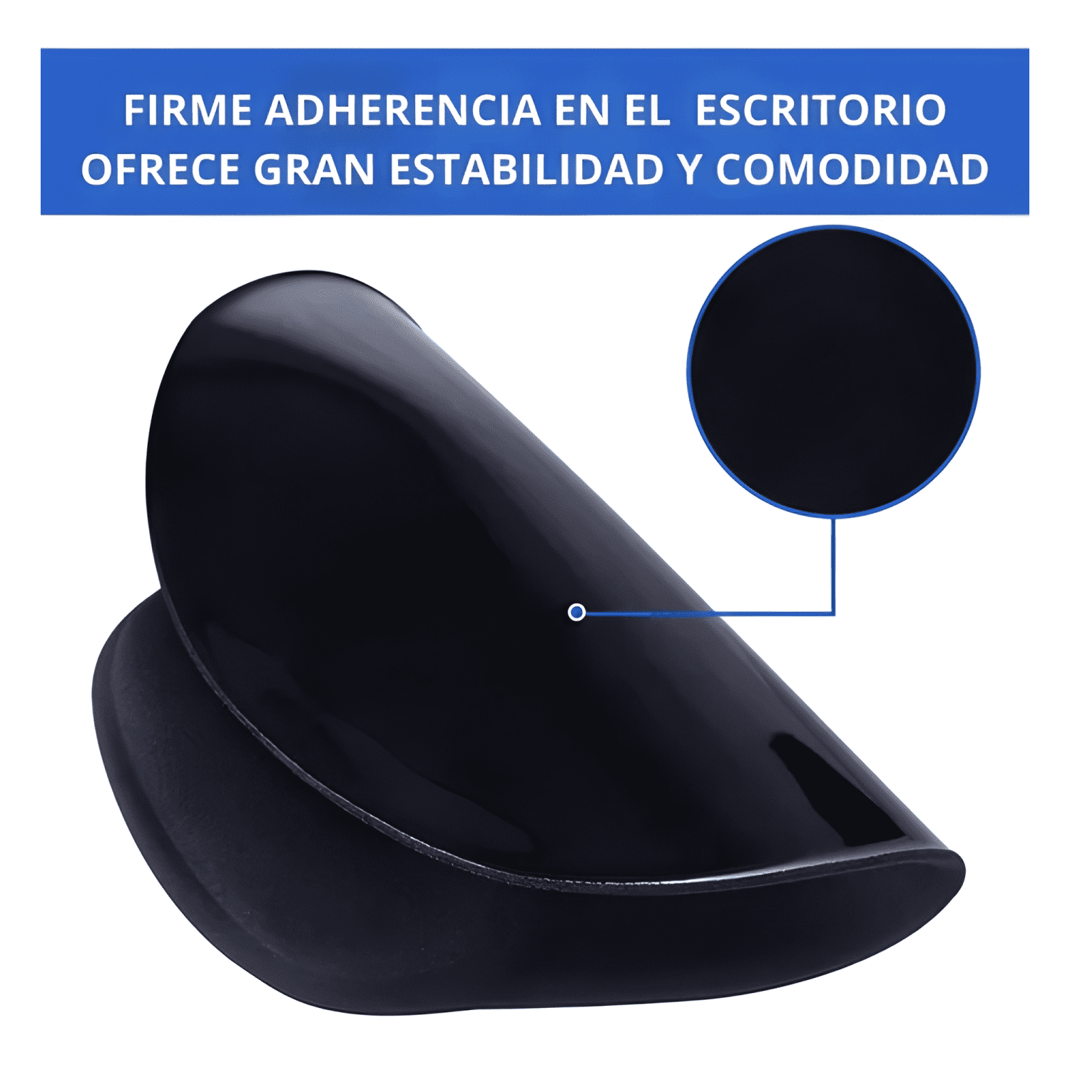 Mouse Pads Ergonomico Apoyamuñeca de Gel Base Antideslizante-3
