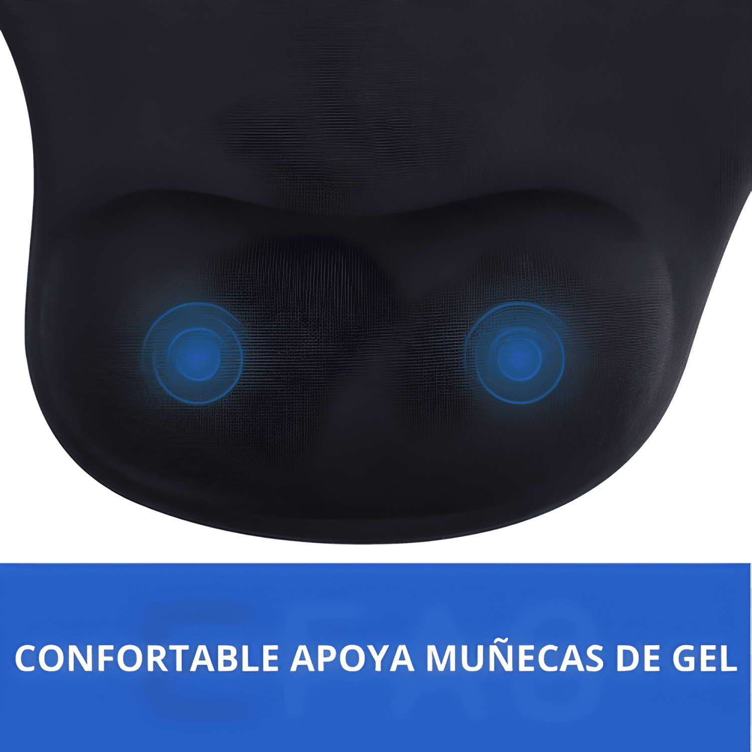 Mouse Pads Ergonomico Apoyamuñeca de Gel Base Antideslizante-4