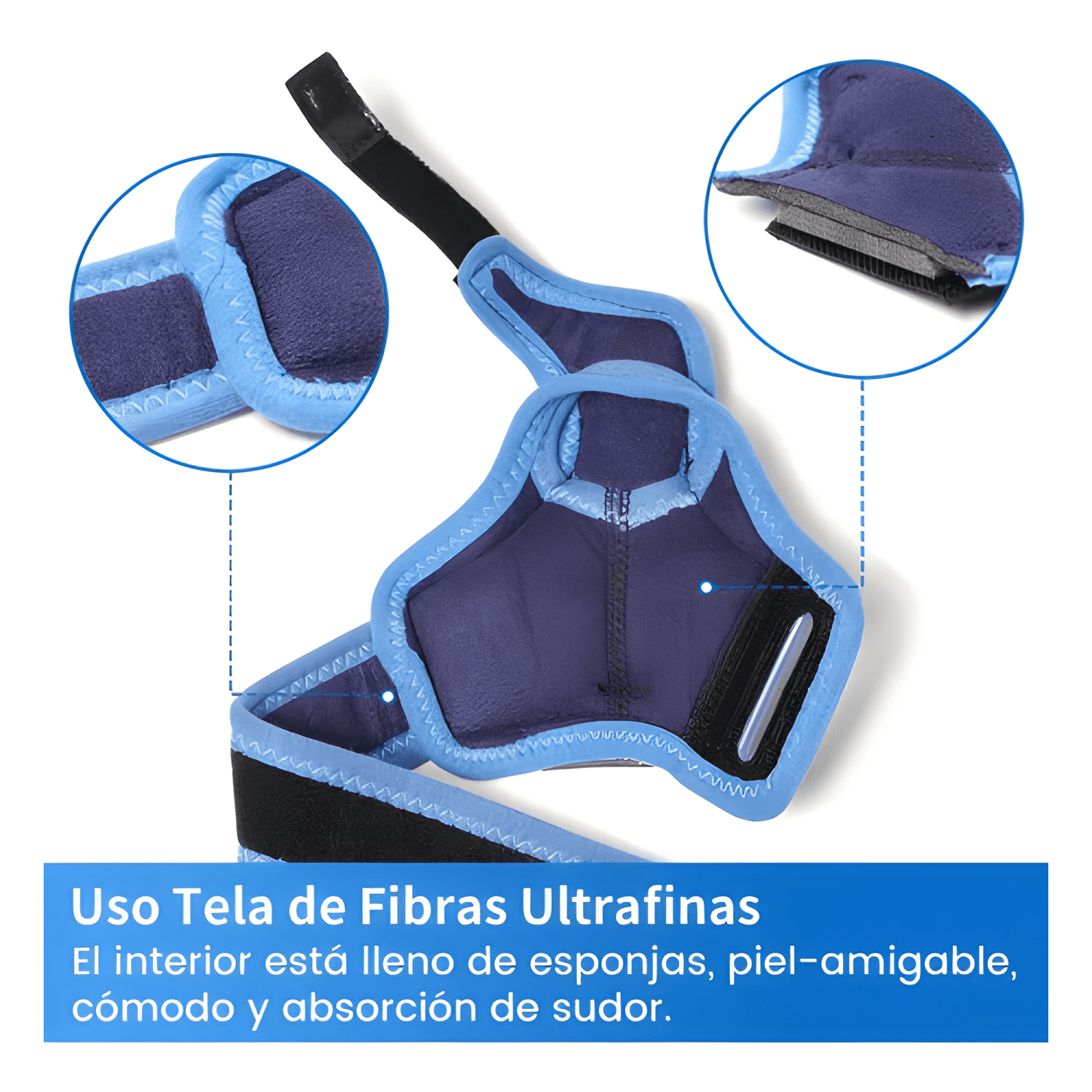Muñequera ortopédica Velpeau con férula reversible #34-1