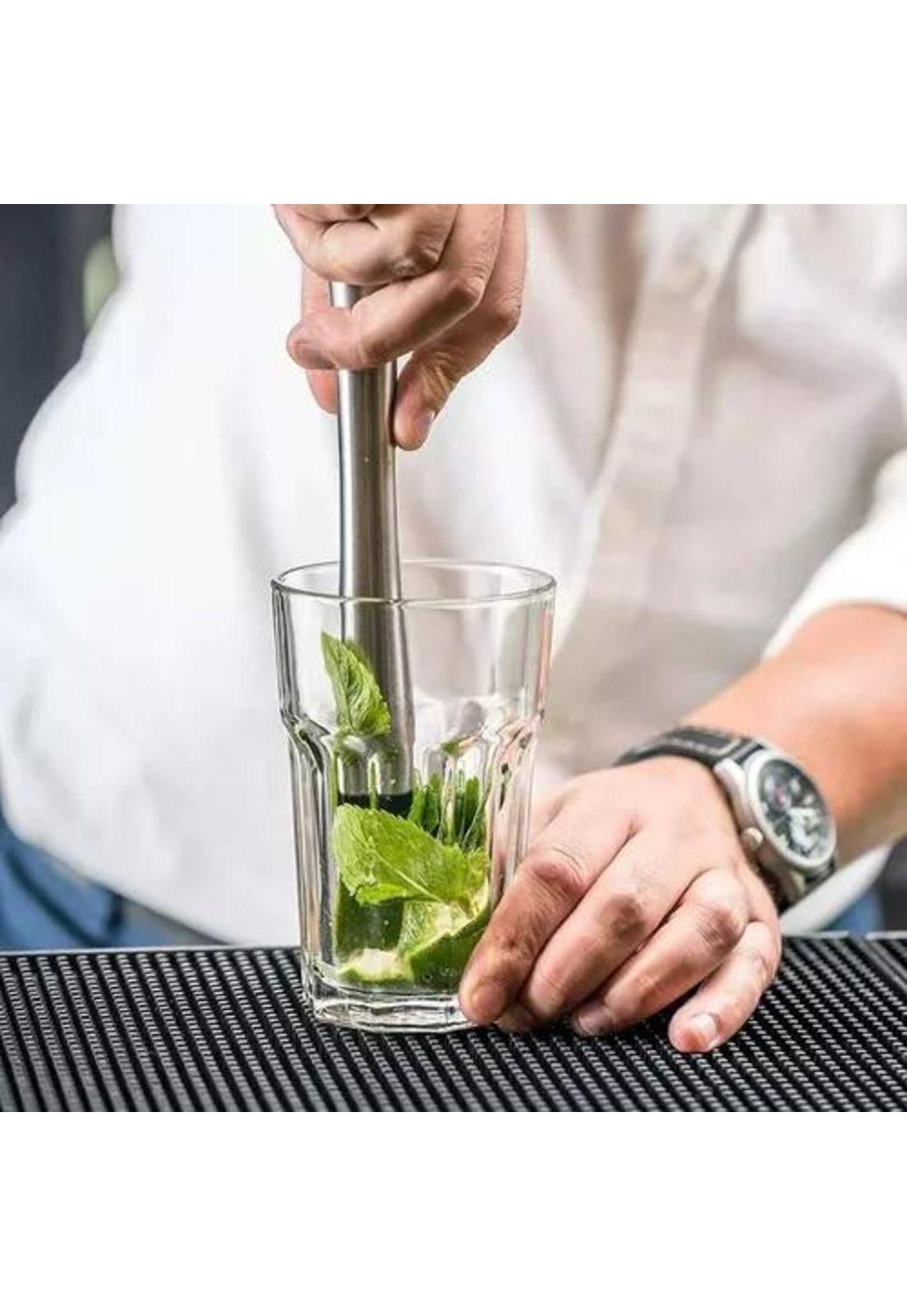 Mortero profesional utensilios bar set de coctelería-3