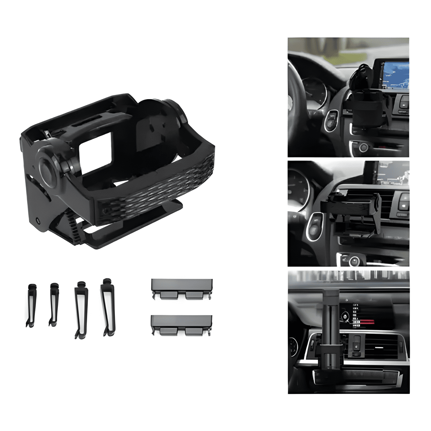 Organizador Portavasos Auto Consola Bebidas Rejilla Air #829-0