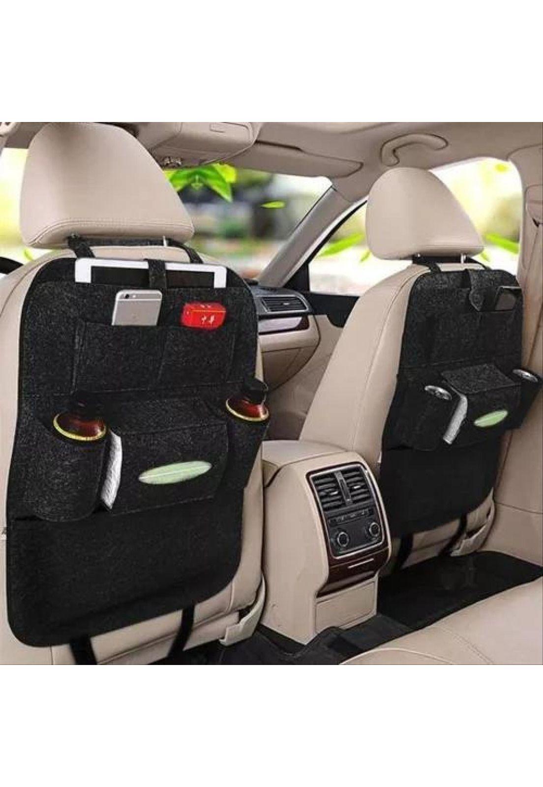 Organizador bolso para asiento de auto, color negro-2