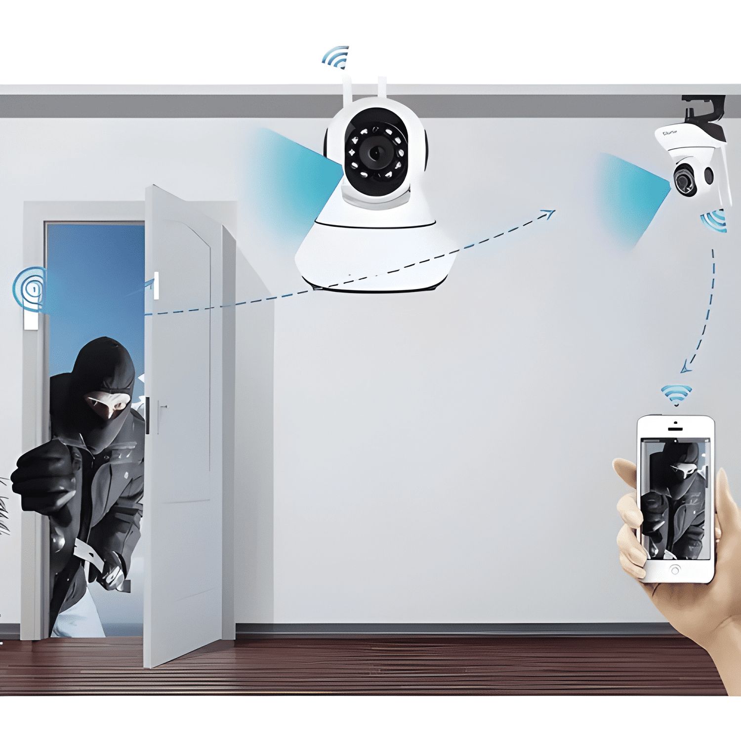 Cámara de Seguridad Vision V20 con Resolución de 1MP Visión-3
