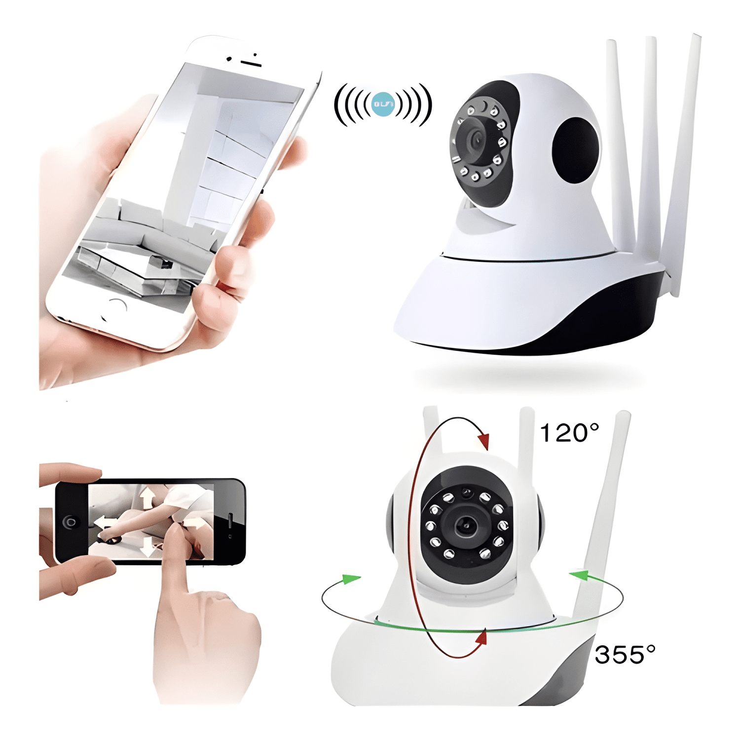 Cámara de Seguridad Vision V20 con Resolución de 1MP Visión-4