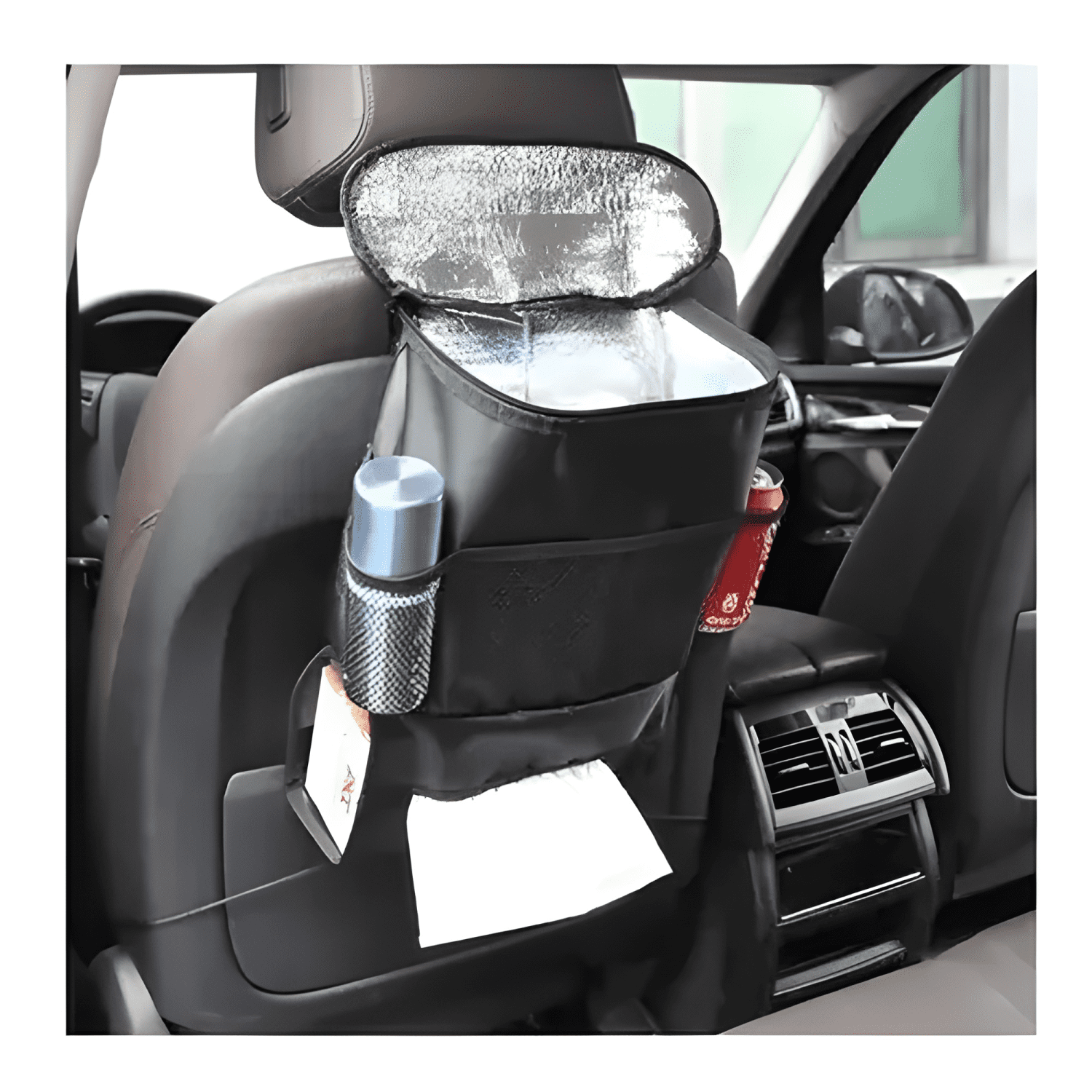 Organizador Par Auto Bolsillo térmico Respaldo Asiento-2
