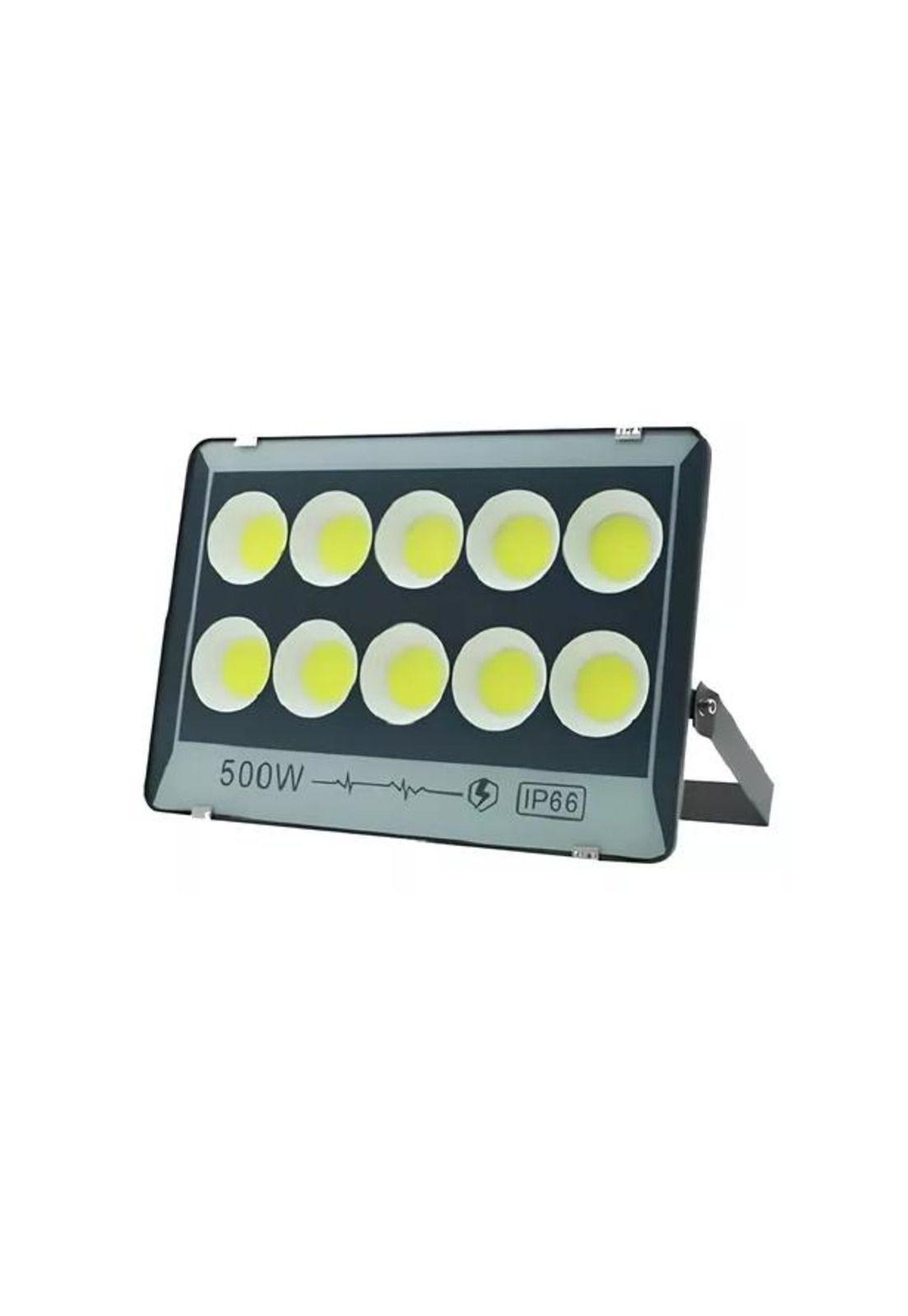 Foco led reflector estadio cob led 500w color negro-0