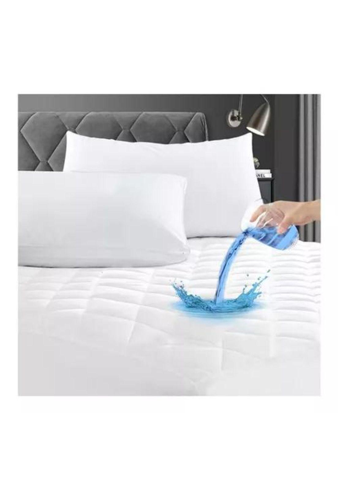 Cubre colchón impermeable, 2 plazas + fundas-1