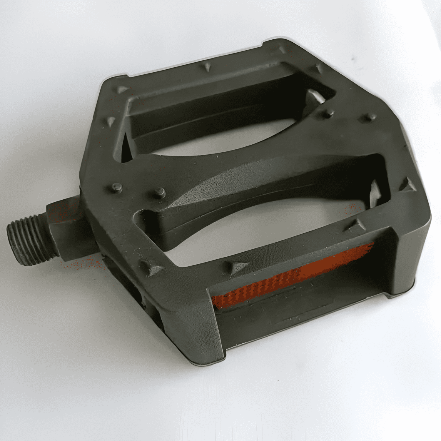 Pedales bicicleta plataforma antideslizante resina MTB 9/16-2