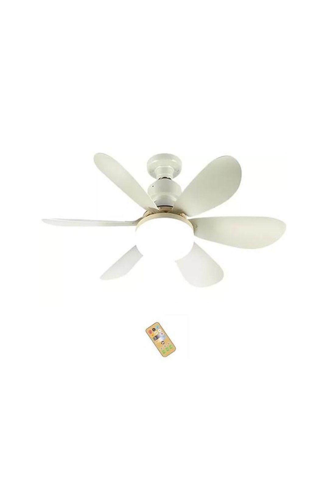 Luz ventilador de techo tricolor con mando a distancia-1