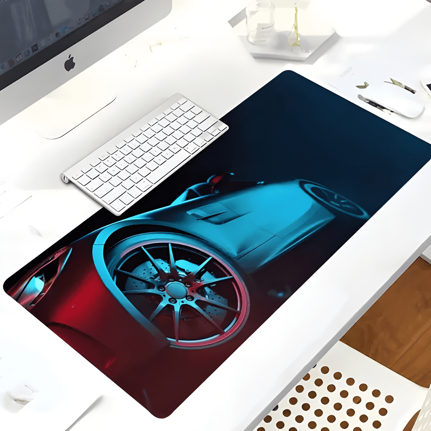 Mouse Pad Mousepad Gamer Xxl 90x40 Speed Auto de Lujo-1