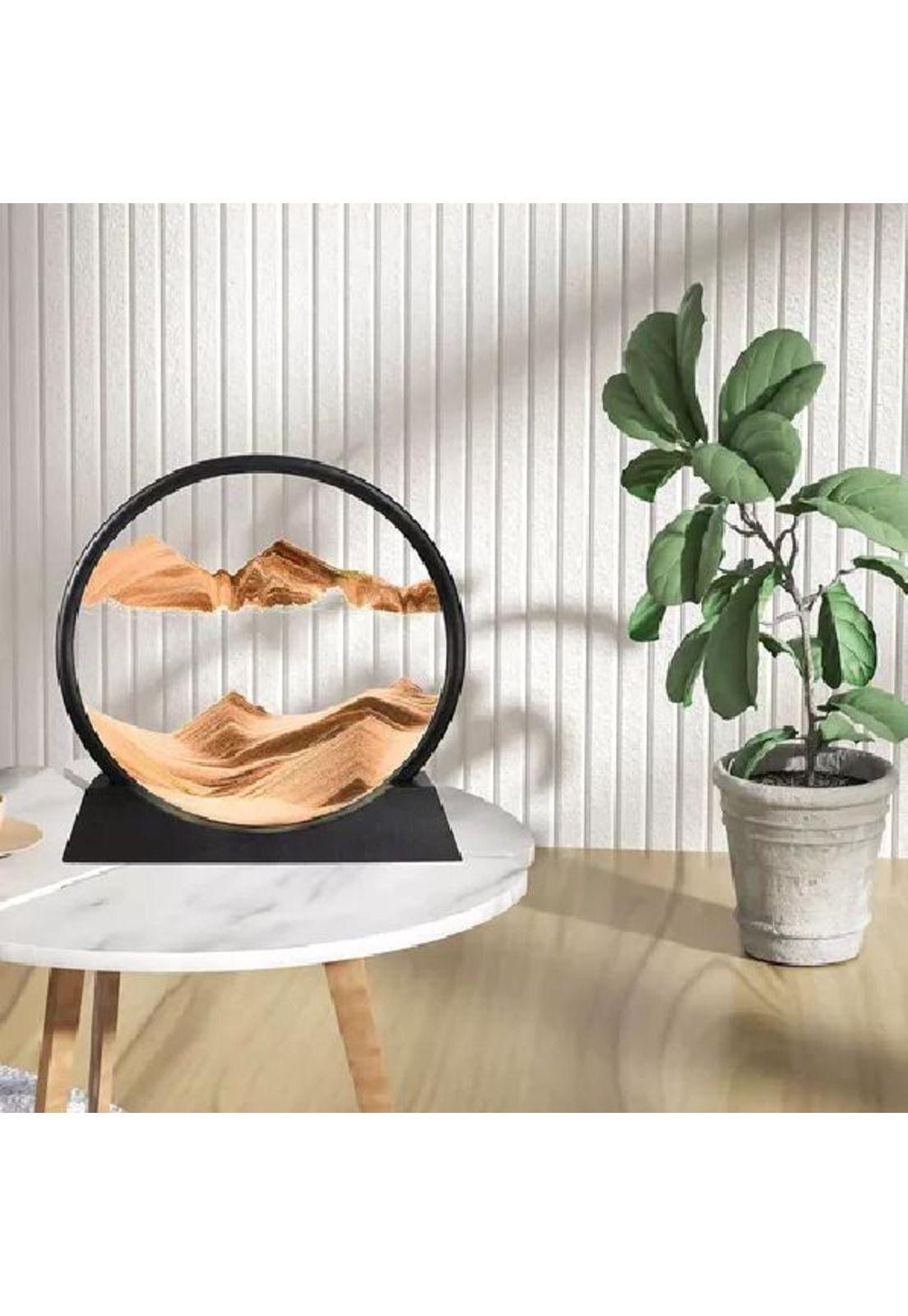 Decoración Arte de Arena Anti Estrés Sensorial Paisaje Naranjo-2