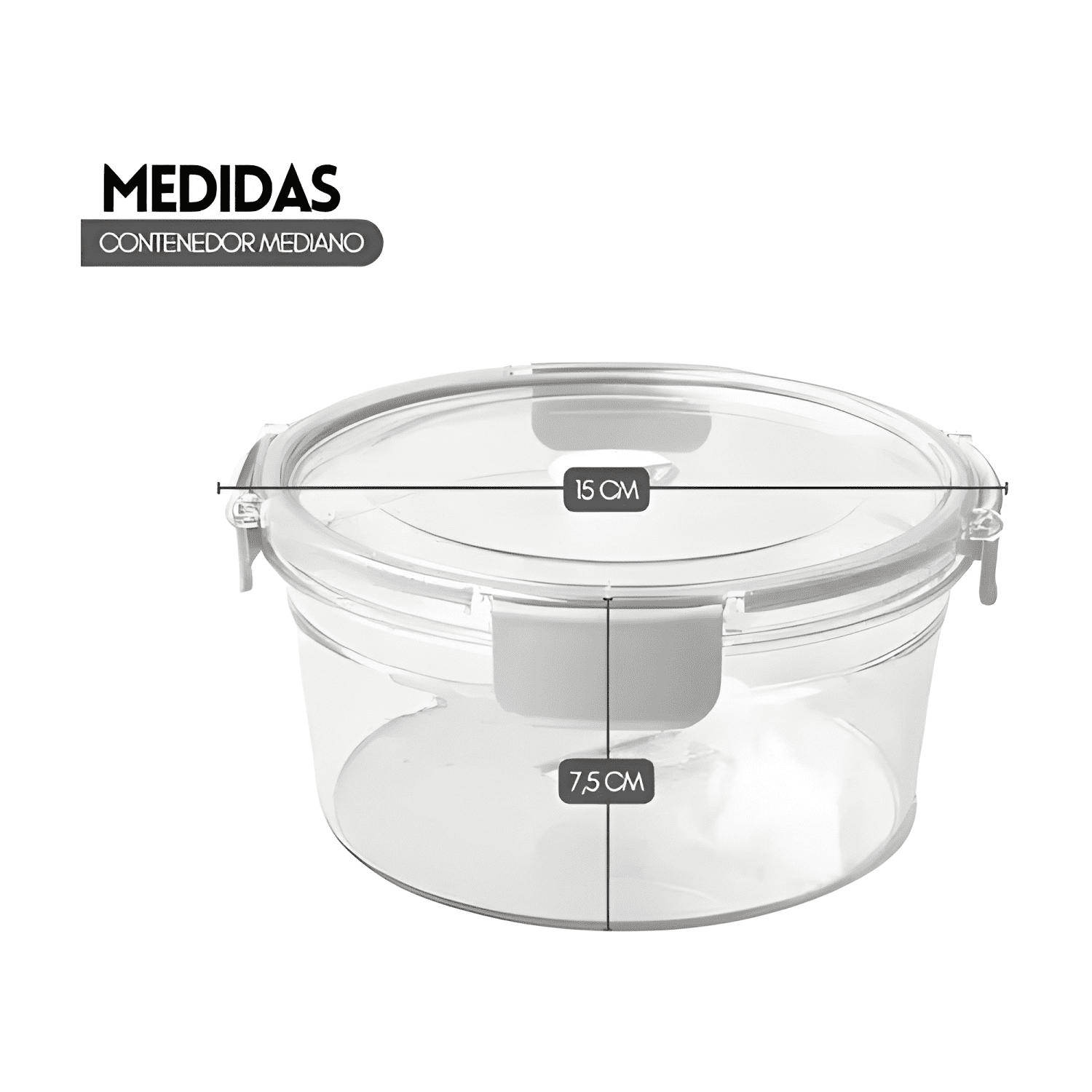 Set 3 contenedores tupper herméticos para alimentos-2