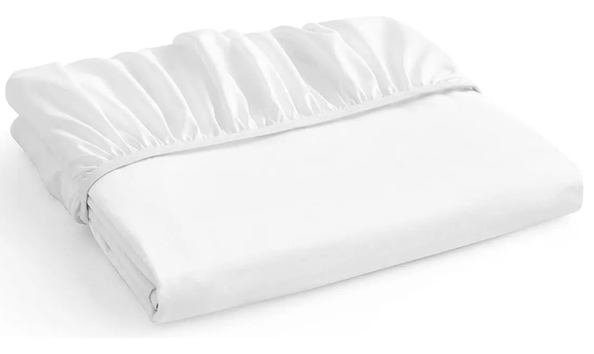 Sabana bajera ajustable 1800 1.5 plaza 3angeli color blanco-0