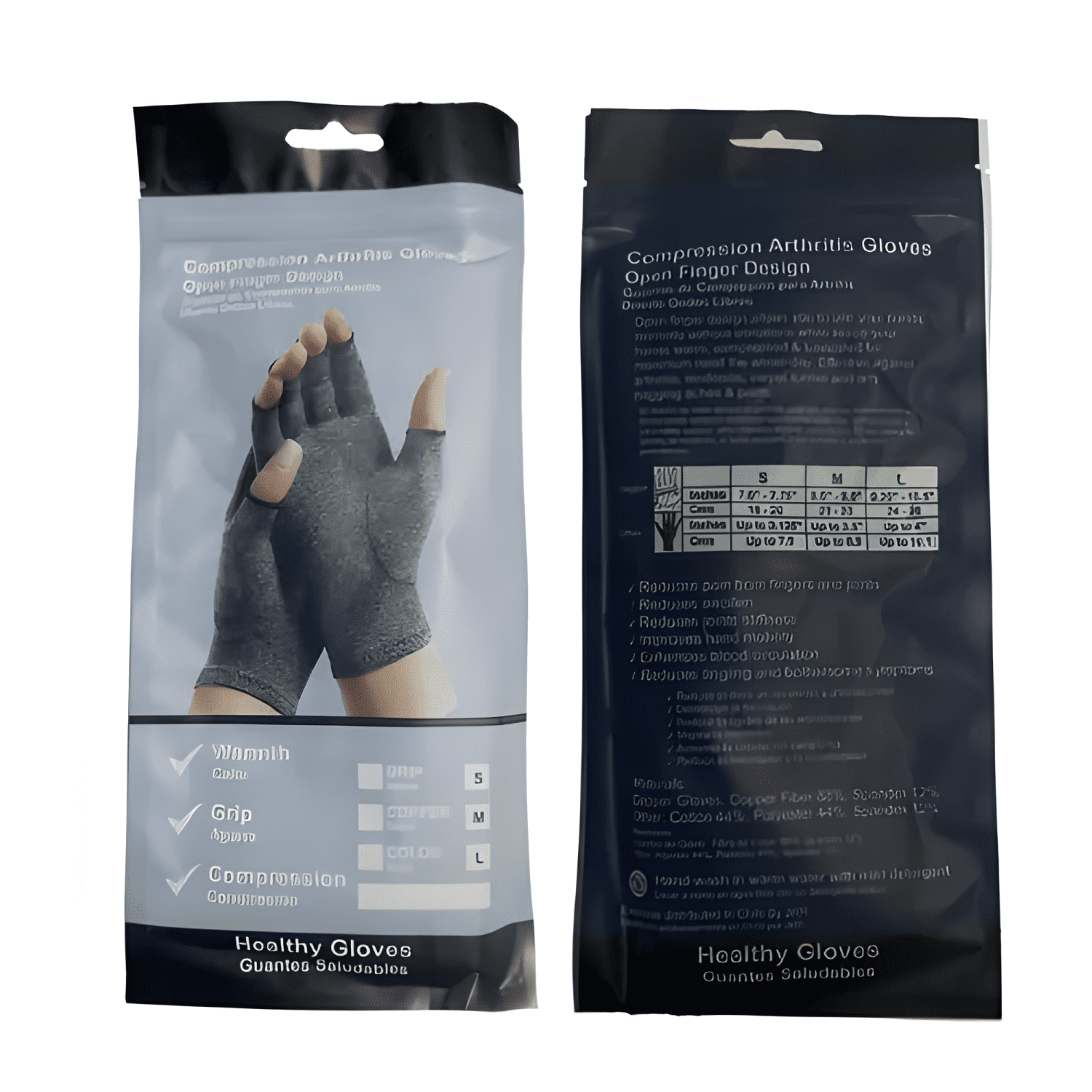 Guantes de compresión artritis y tendinitis rosados #14-0