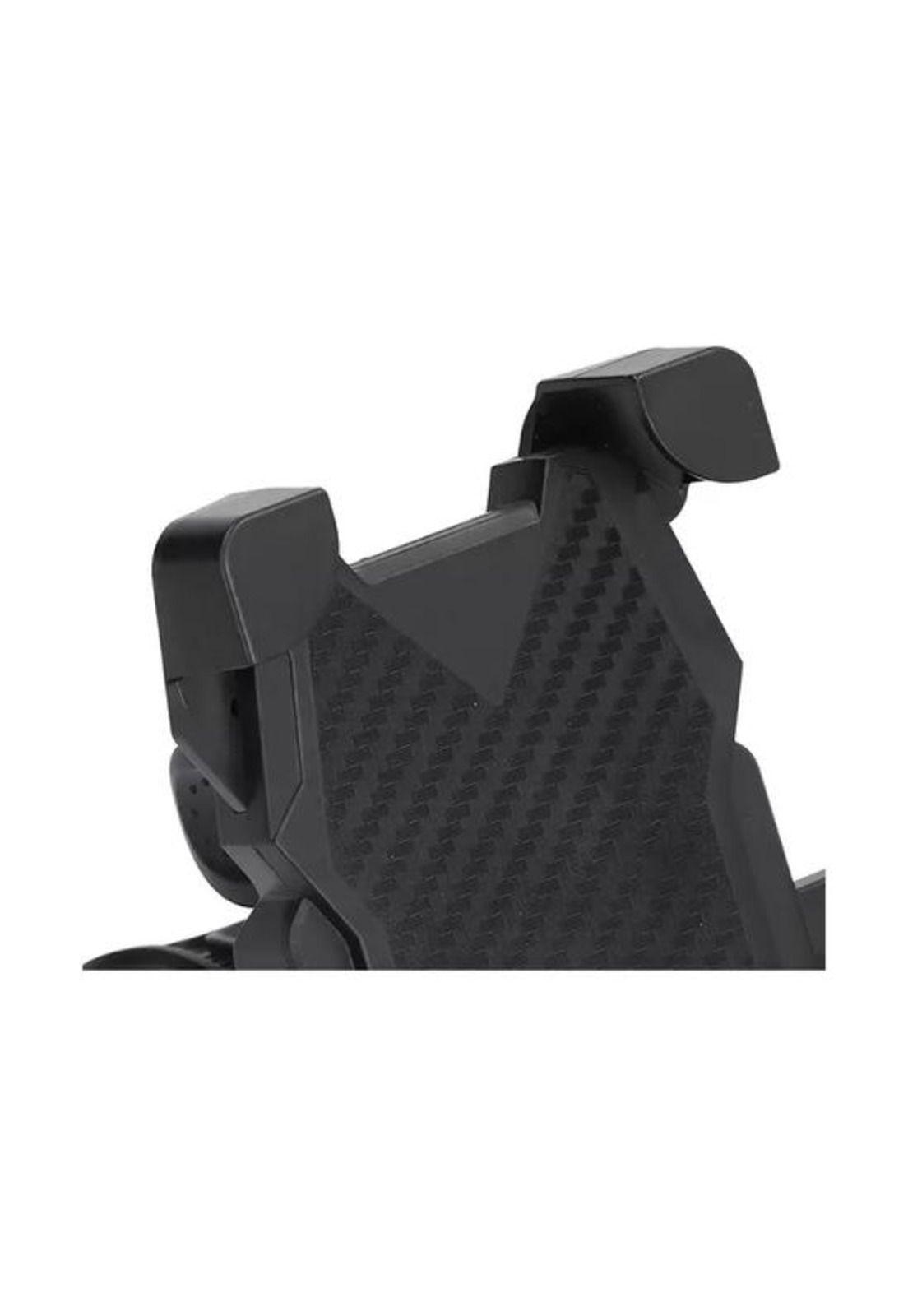 Soporte celular moto scooter, agarre del espejo, regulable, color negro-6