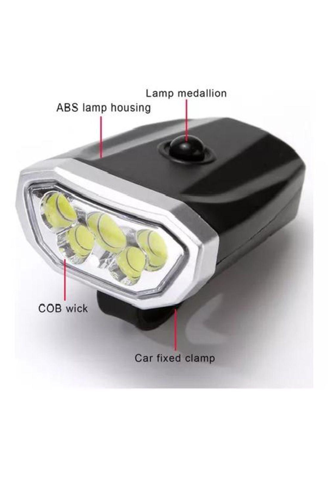 Pack Luz Bicicleta - Delantera y Trasera, Recargable por USB-5