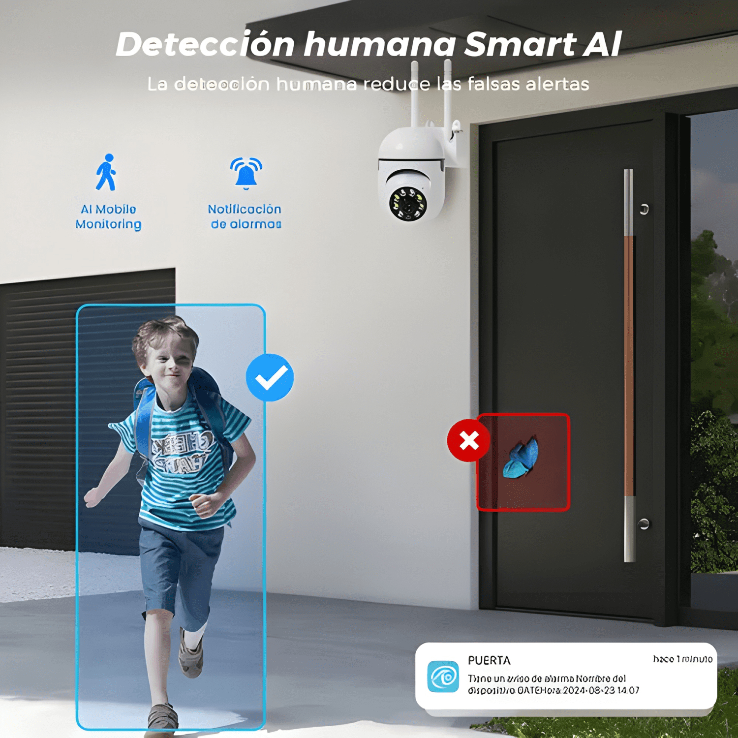 2pcs Cámara de Seguridad Anberx K1 Mini Wifi 4mp Hd Visión-2