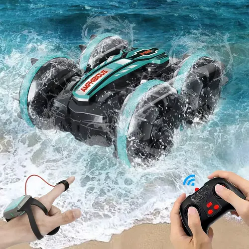coche rc acuático playa todo terreno-1