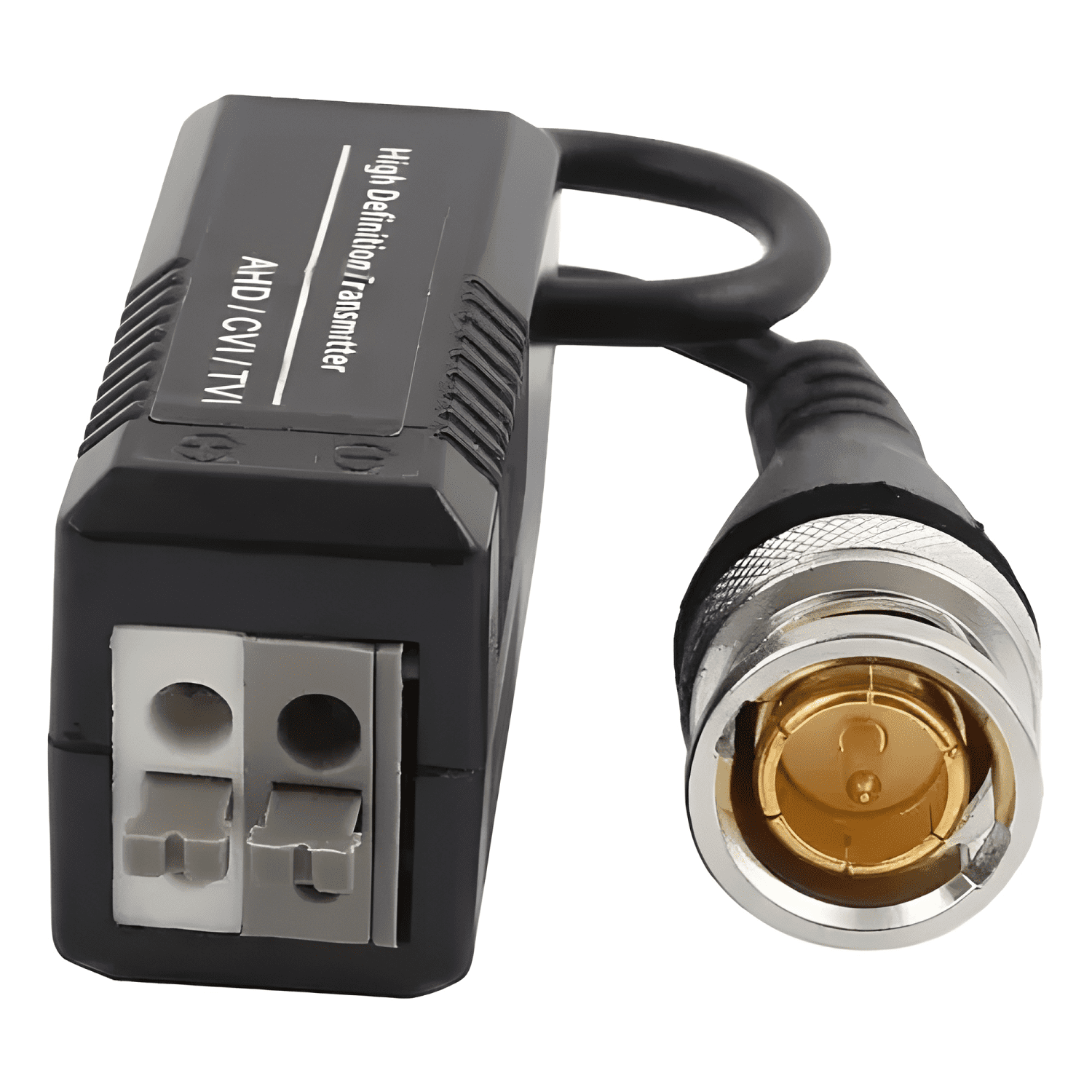 Video Balun Pasivo para Cámaras Cctv 1 Par Negro-2