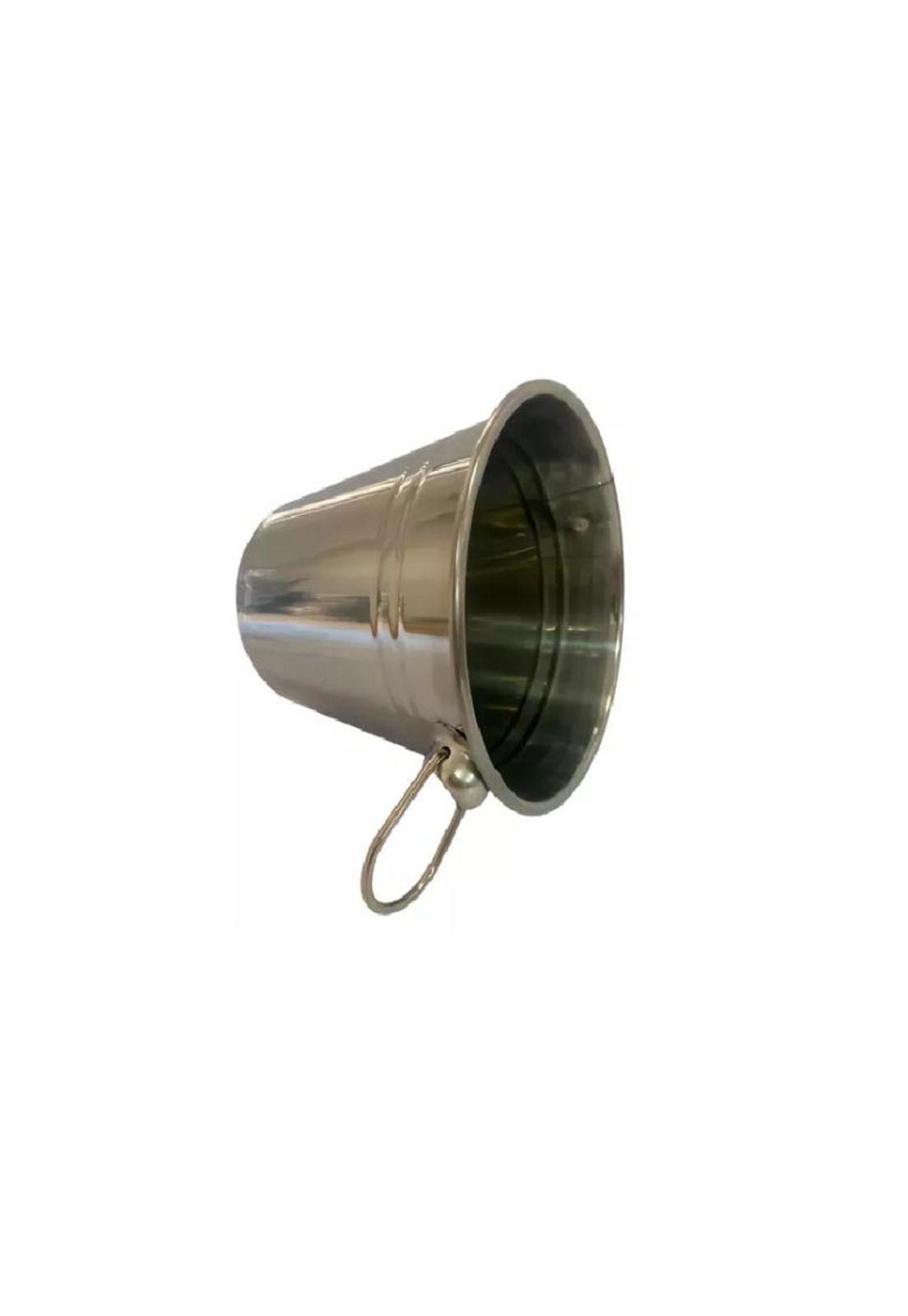 Cubetas de Hielo Hielera con Asas Acero Inoxidable 22cm Plata-1
