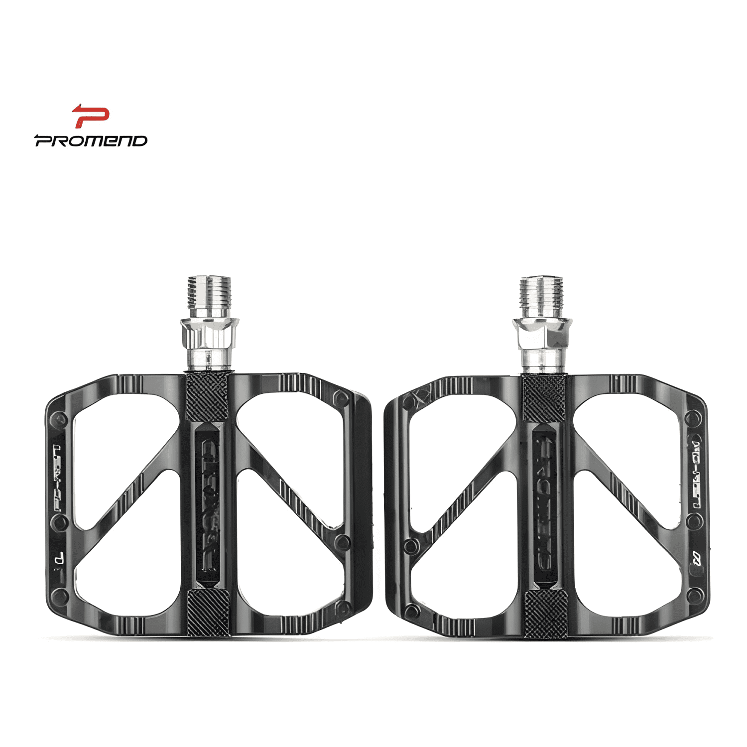Pedales bicicleta plataforma antideslizante aluminio pines-1