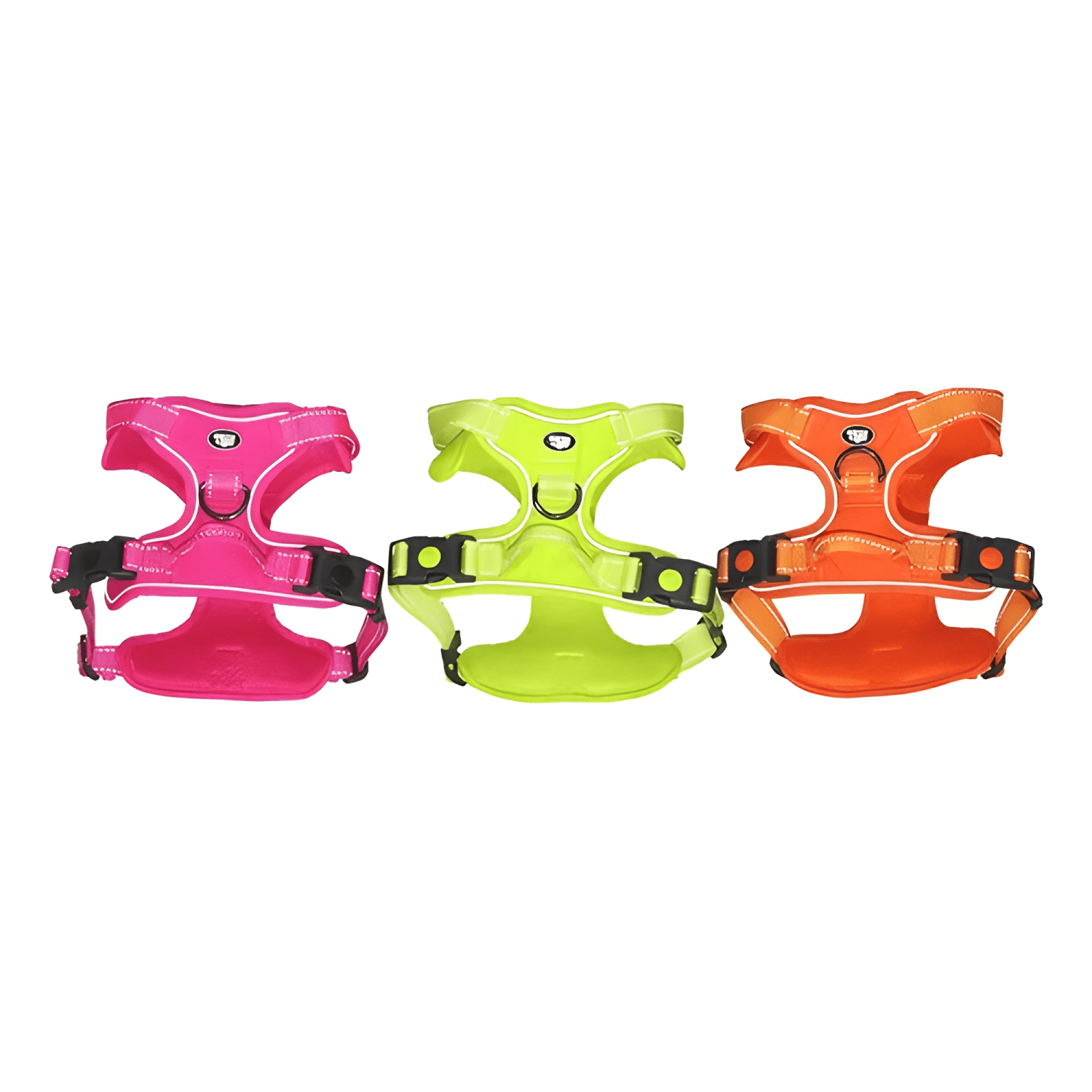 Arnés deportivo de control para perro mascan l Fucsia-2