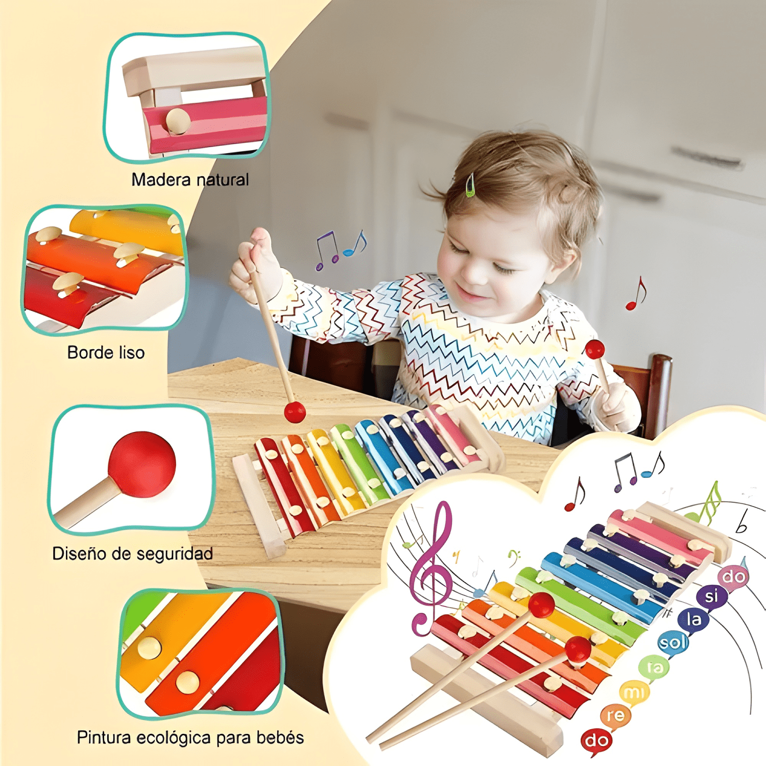 Juguetes de estimulación temprana para niños 9 pcs #15-2
